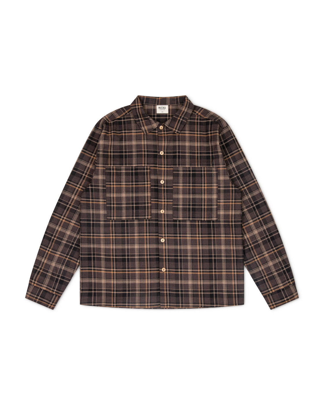 Bobbie Shirt dark tartan