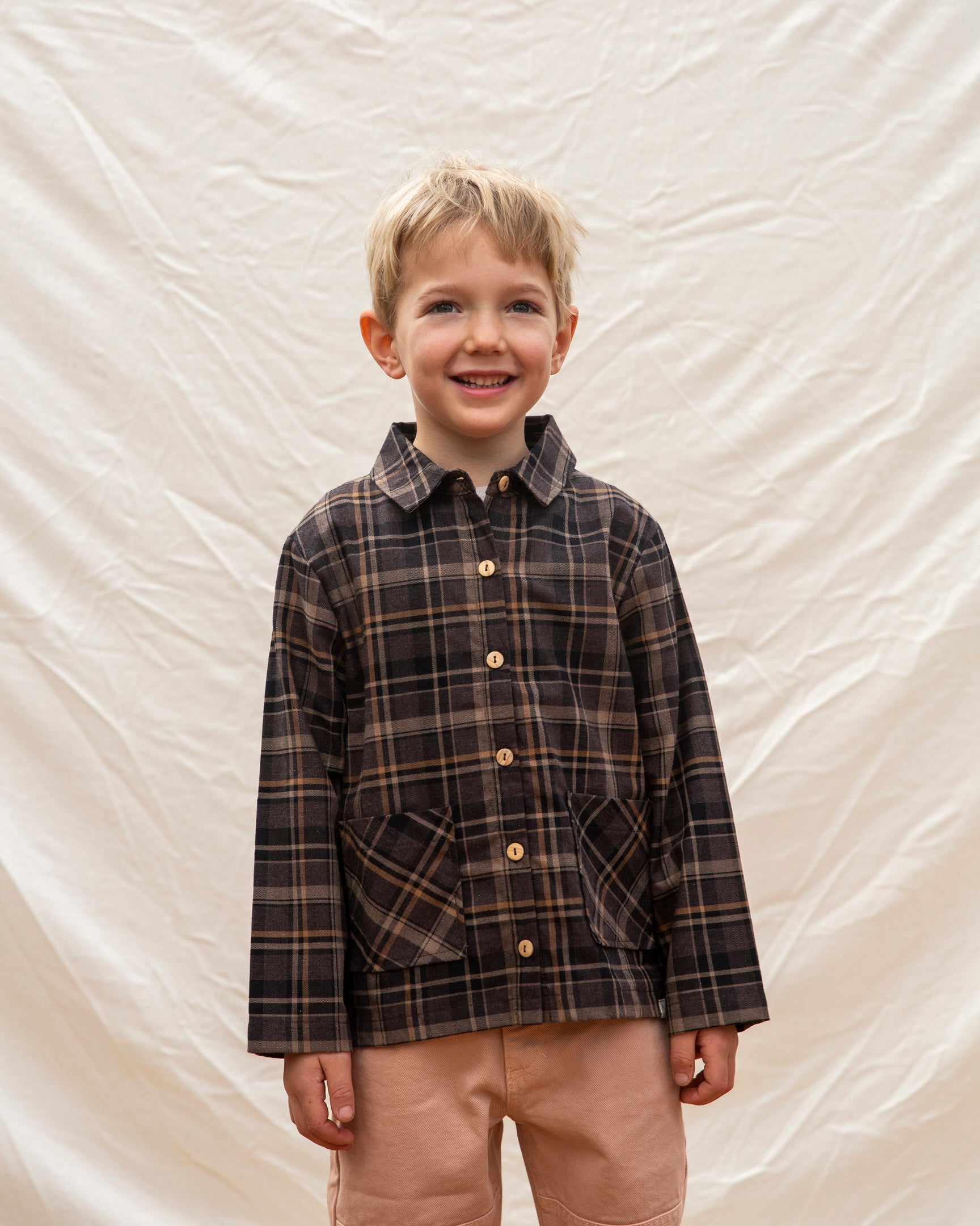 Workshirt dark tartan