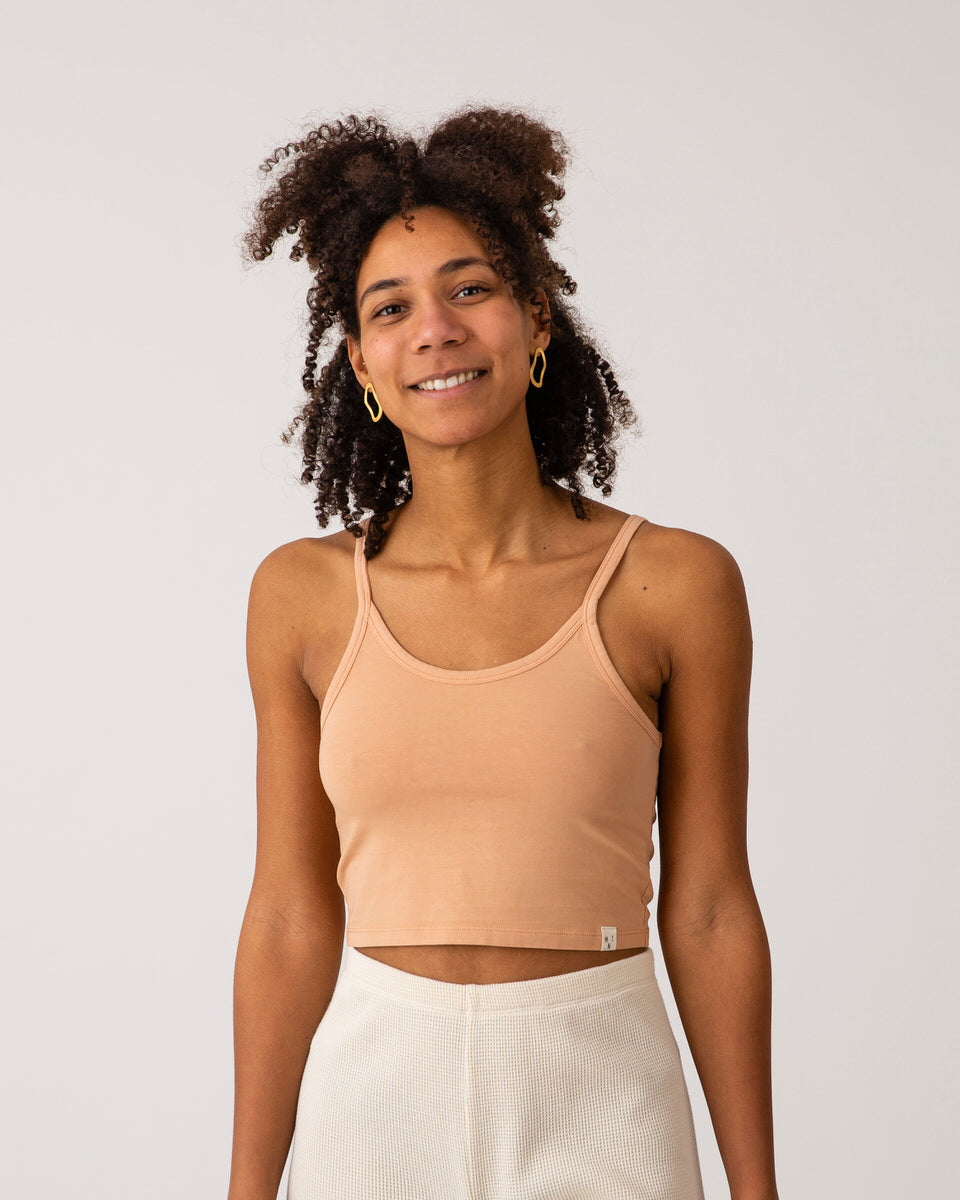 Basic Crop Top terracotta