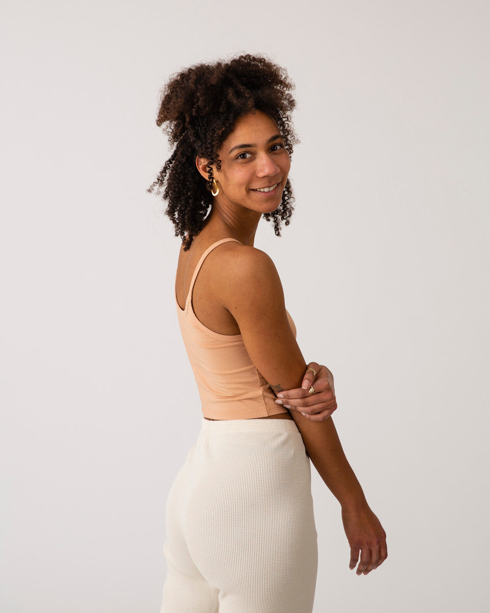 Basic Crop Top terracotta