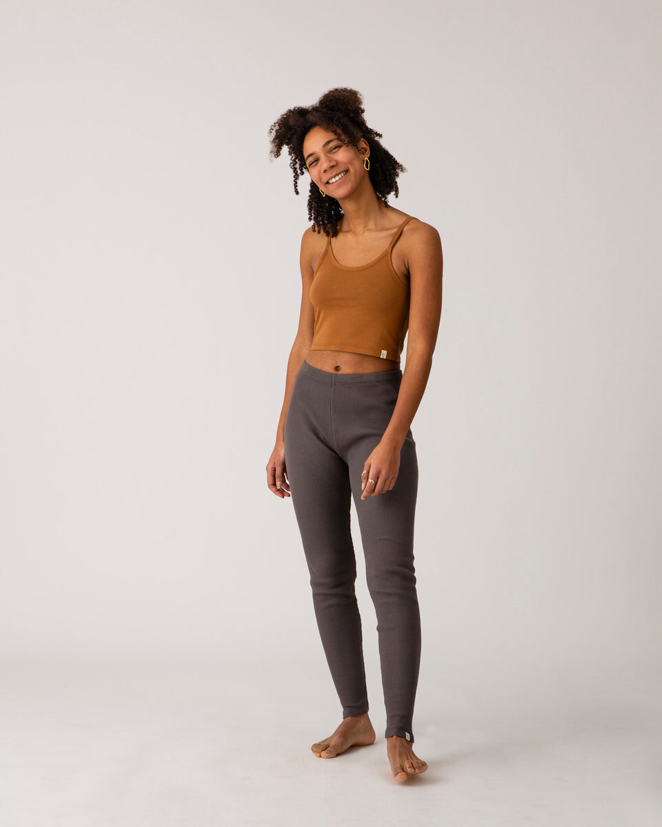 Basic Crop Top toffee