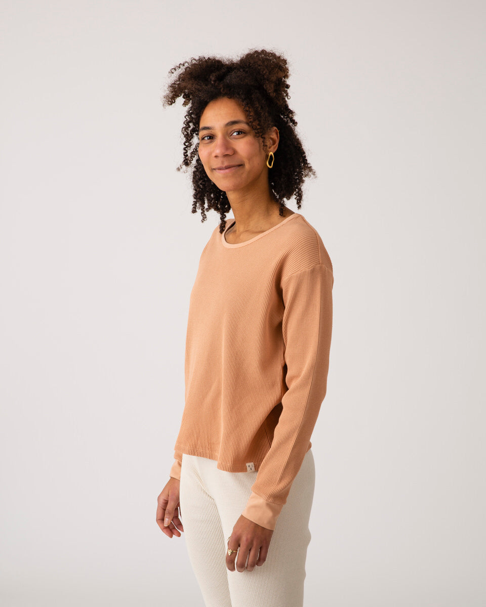 Basic Longsleeve Adult terracotta