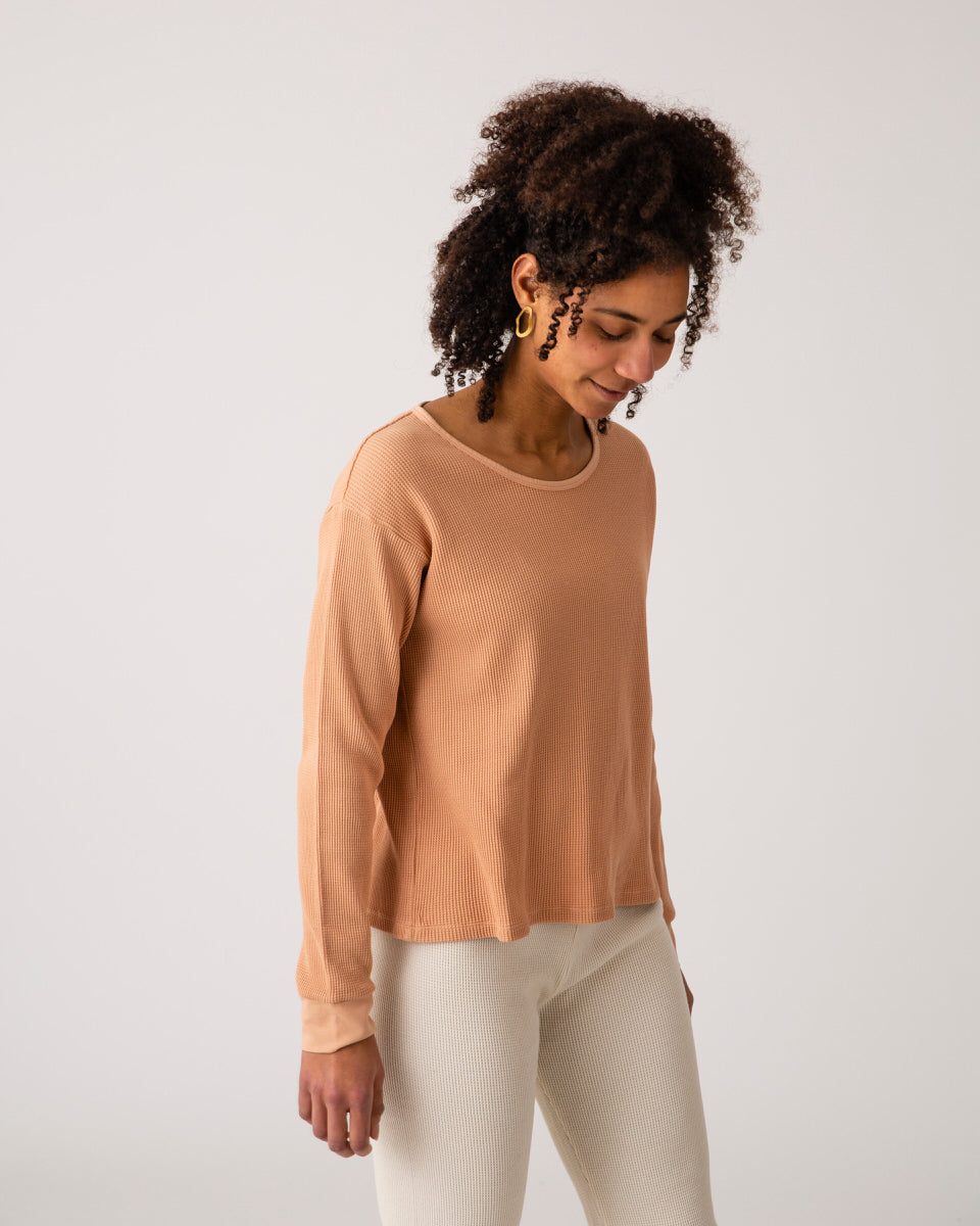 Basic Longsleeve Adult terracotta