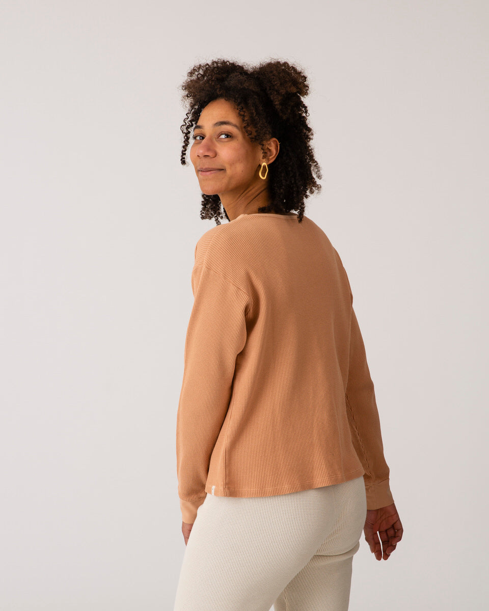 Basic Longsleeve Adult terracotta