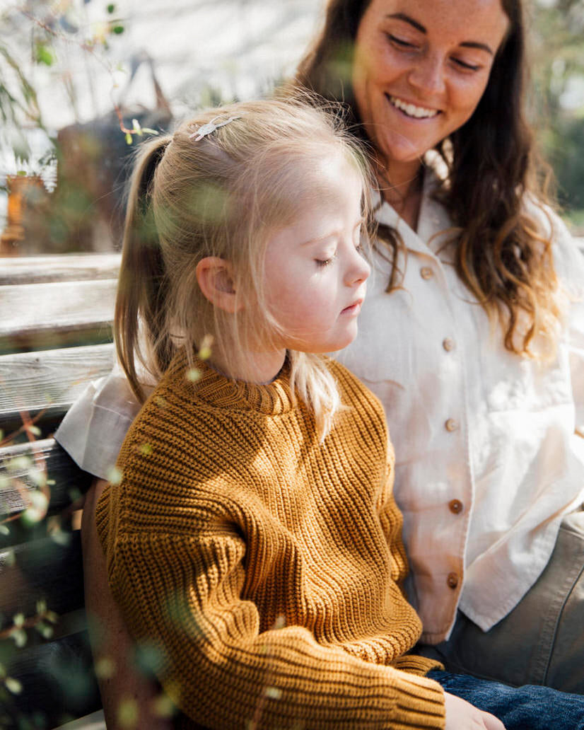 Regular Cotton Sweater Kids ecru