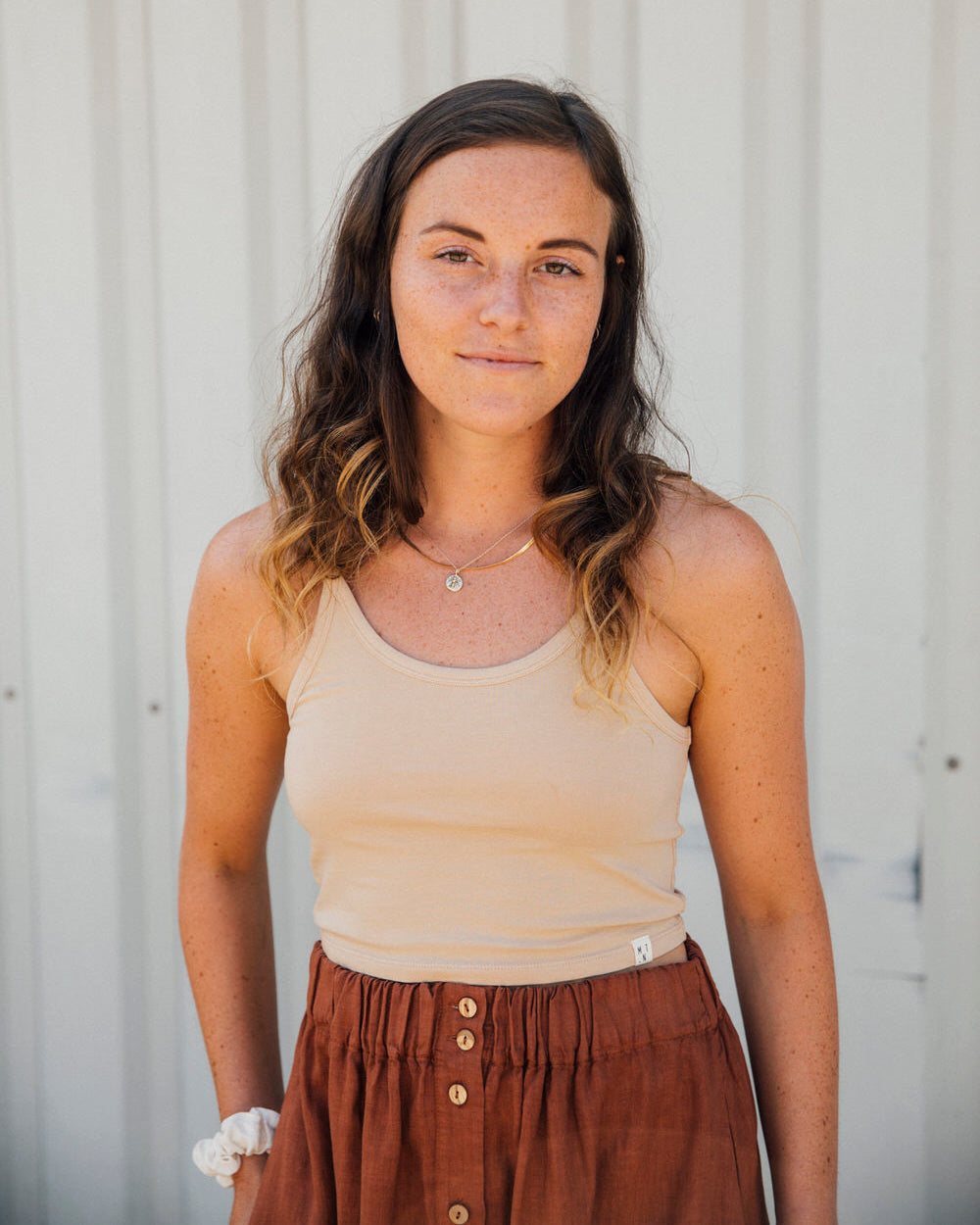 Basic Crop Top ecru