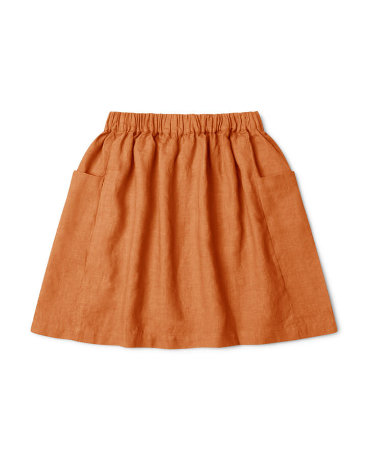 Pocket Skirt rust