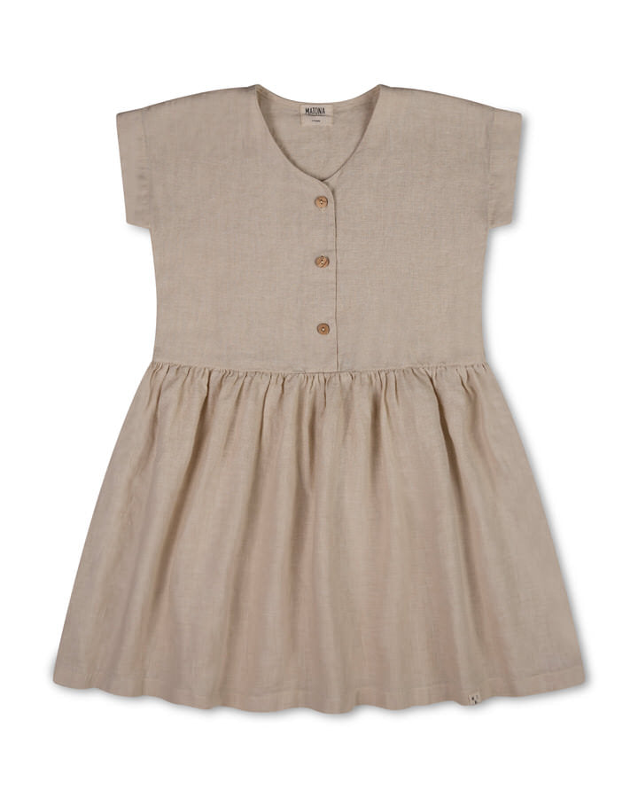 Simple Dress almond