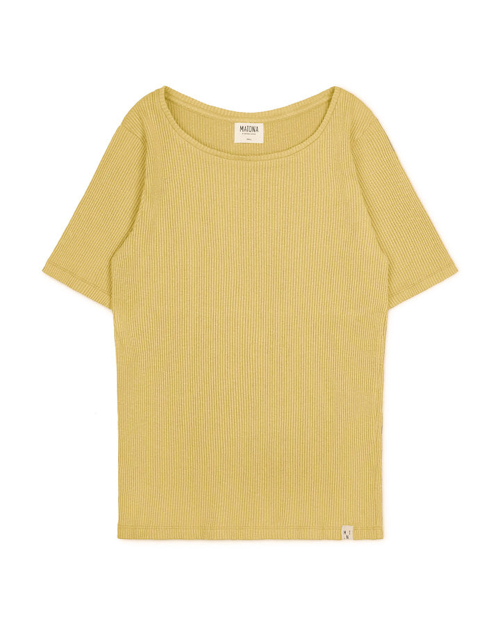 Rib T-Shirt sunrise