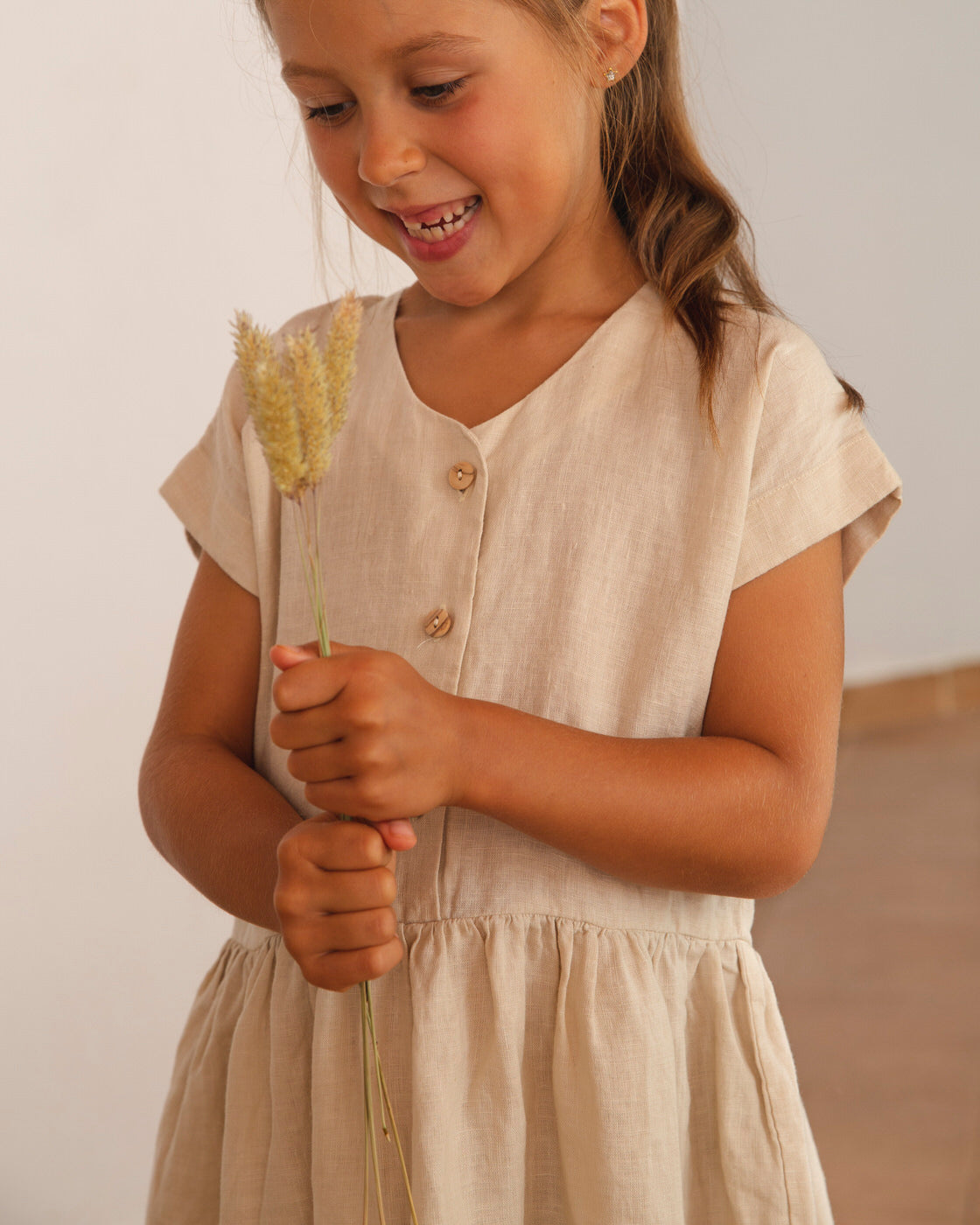 Simple Dress almond