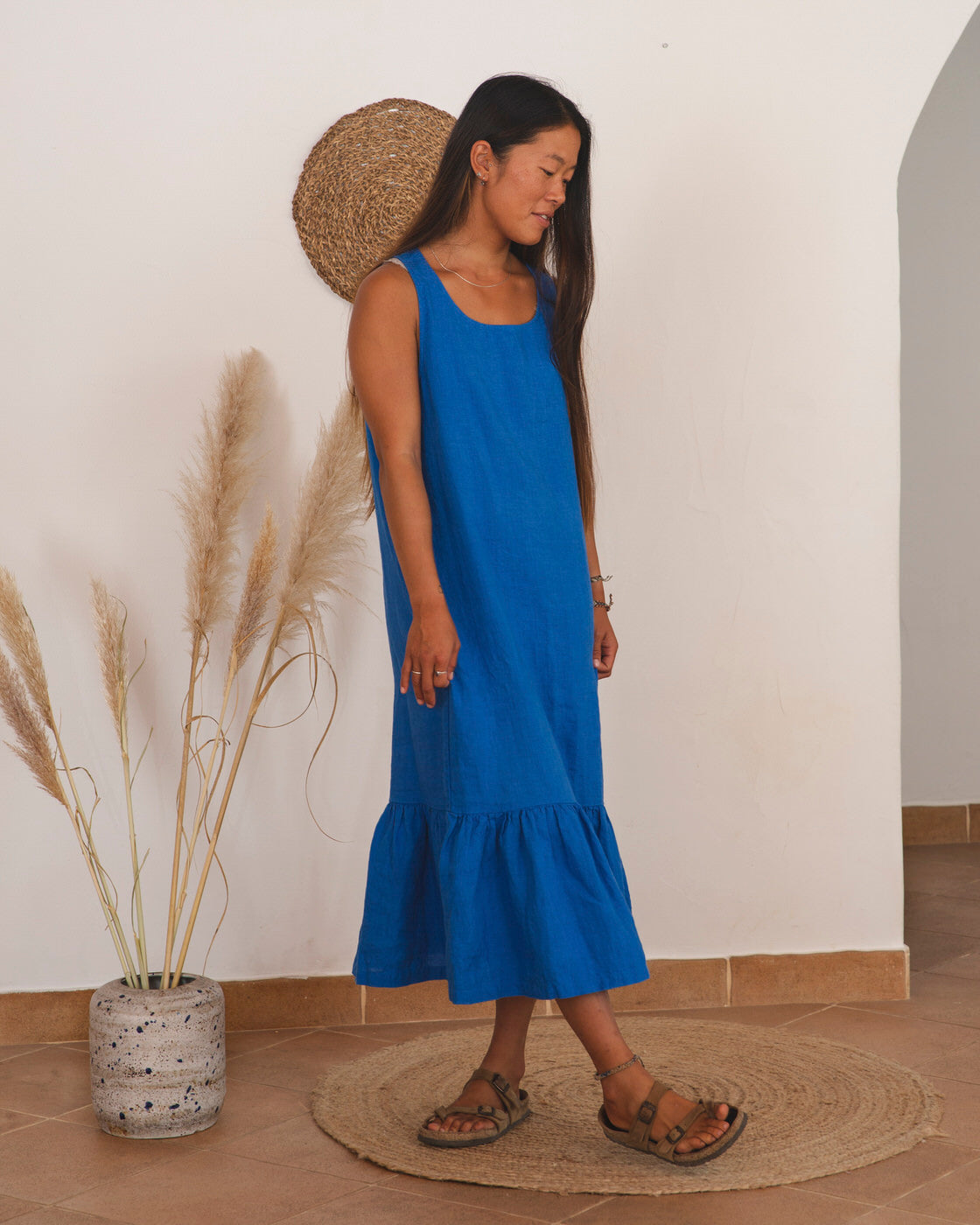 Frill Dress lapis