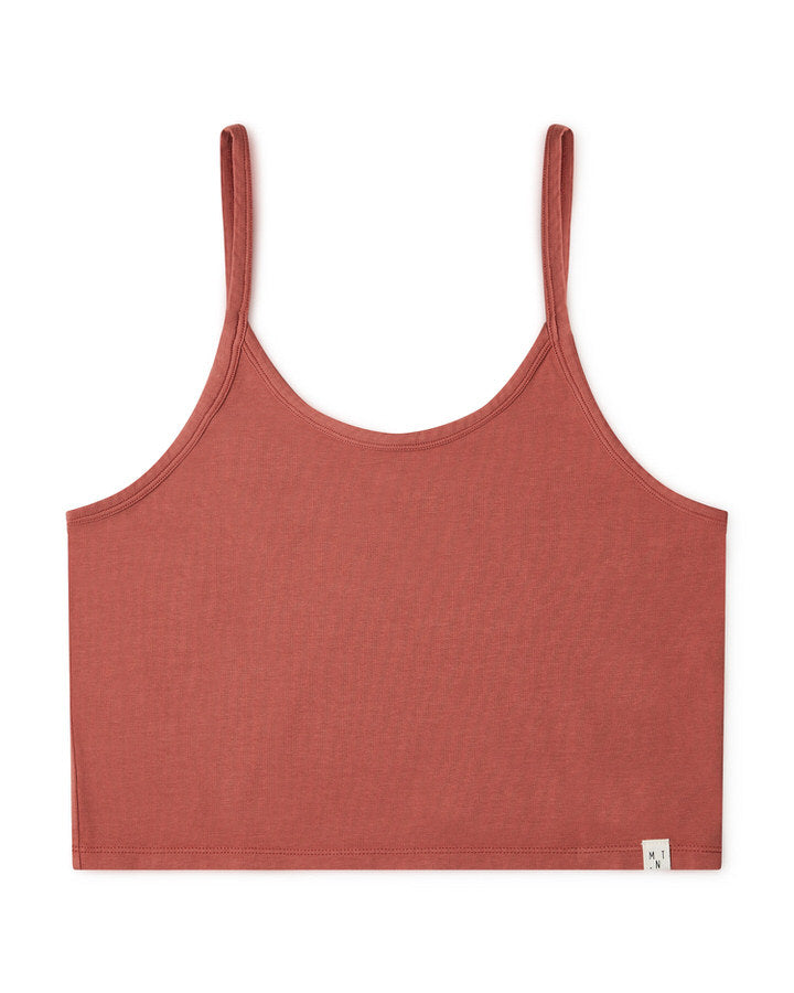 Basic Crop Top rooibos