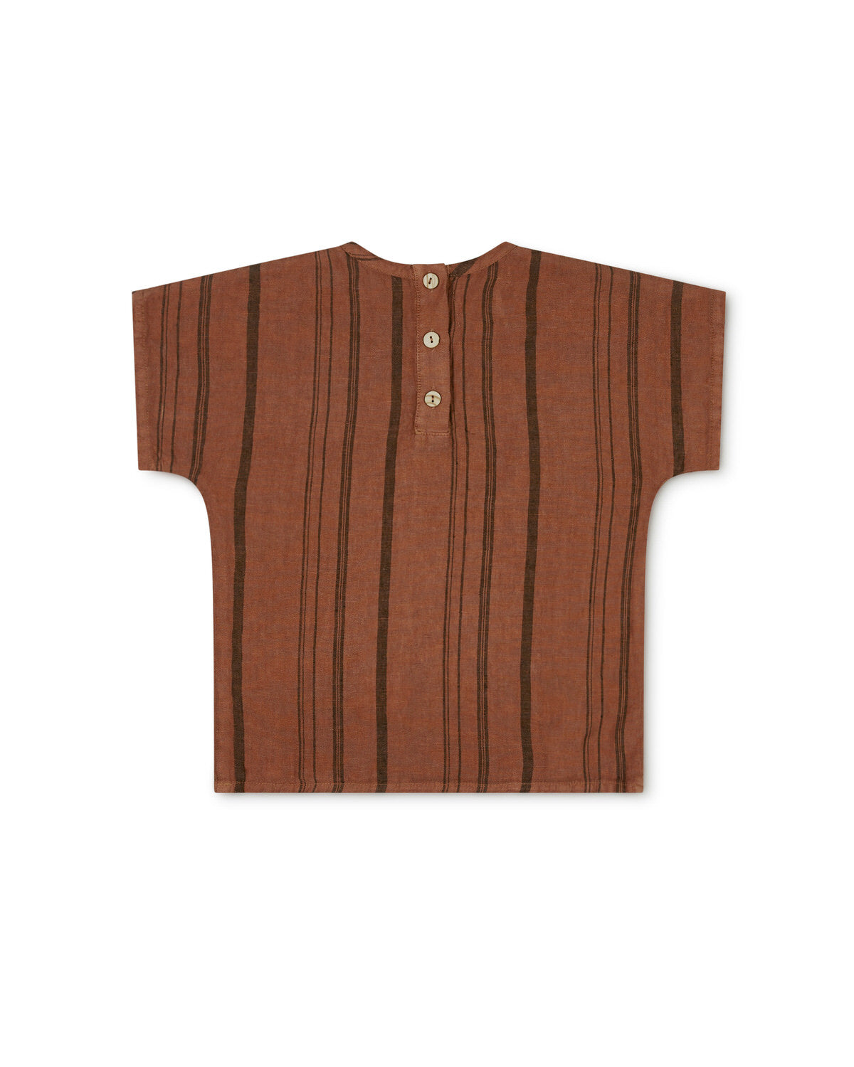 Easy T-Shirt sienna/striped