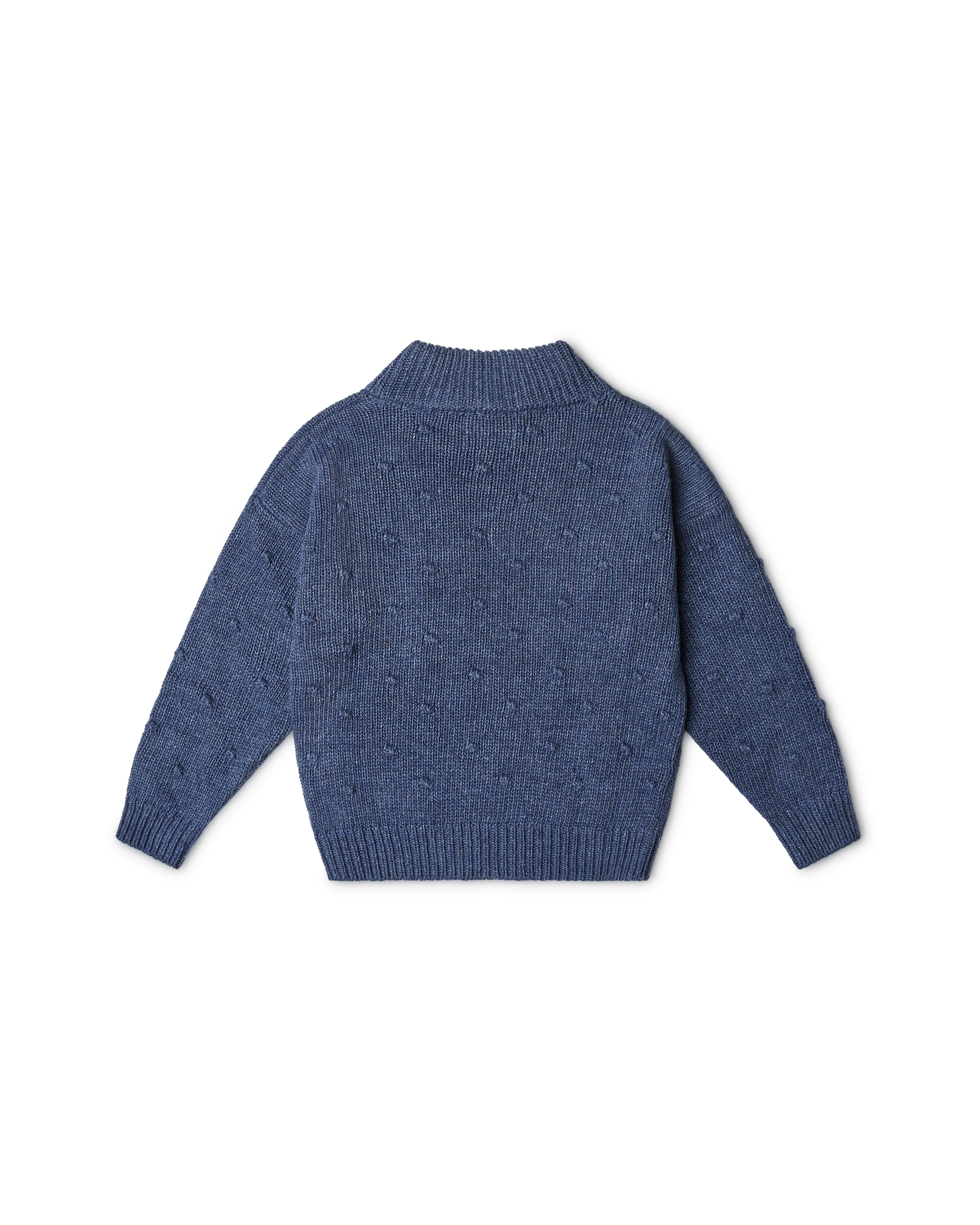 Bobble Sweater Kids thunder blue