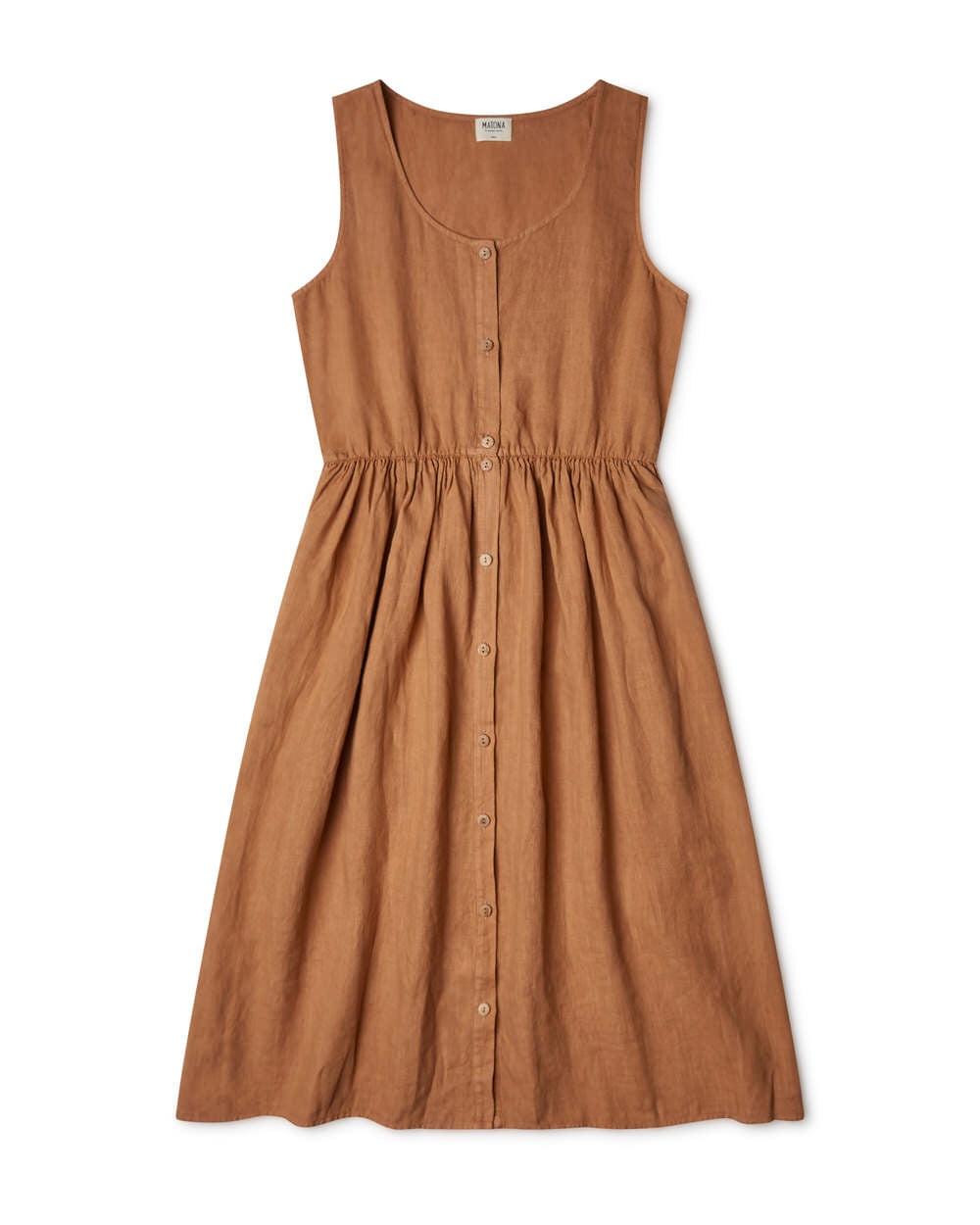 Gathered Dress hazel