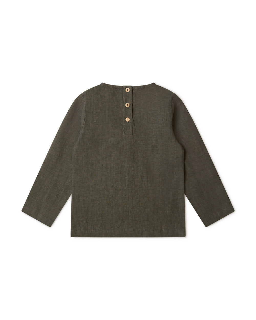 Longsleeve Linen Top pine