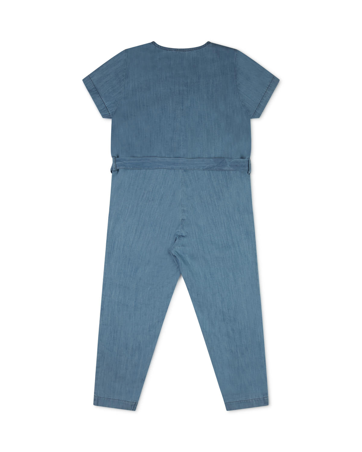 Short-Sleeved Overall denim