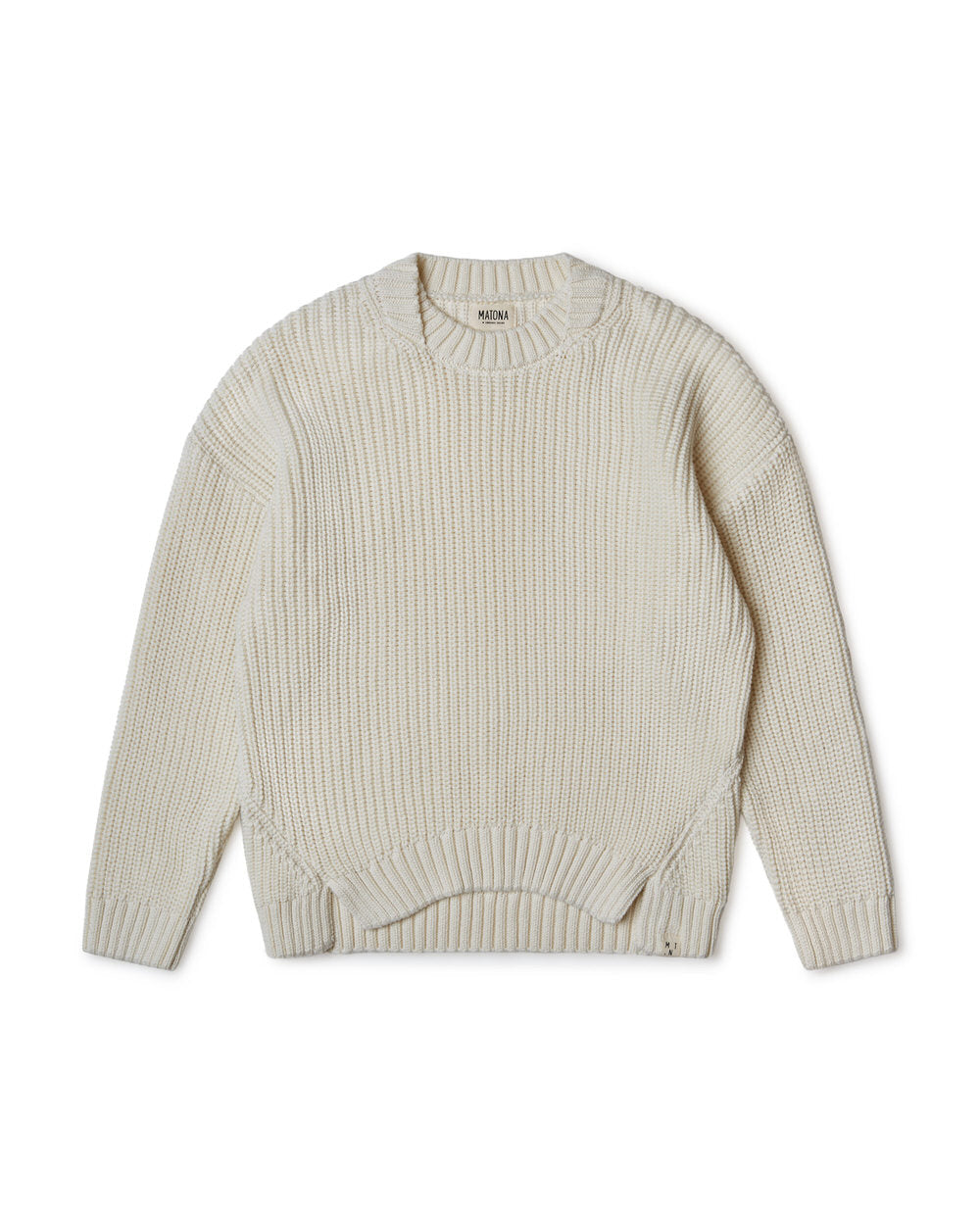 Regular Cotton Sweater Kids ecru