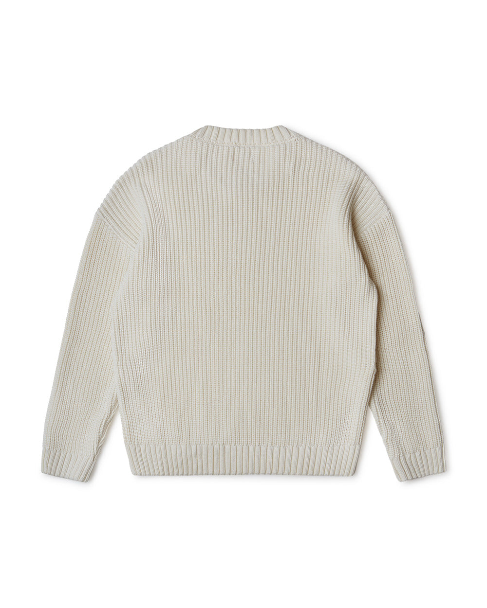 Regular Cotton Sweater Adult ecru
