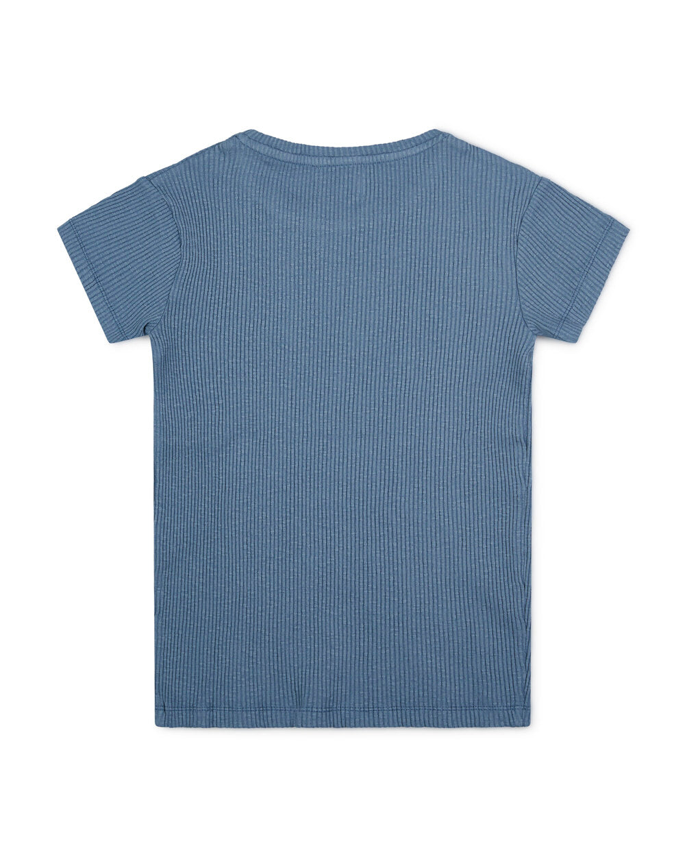 Rib Tee smoky blue