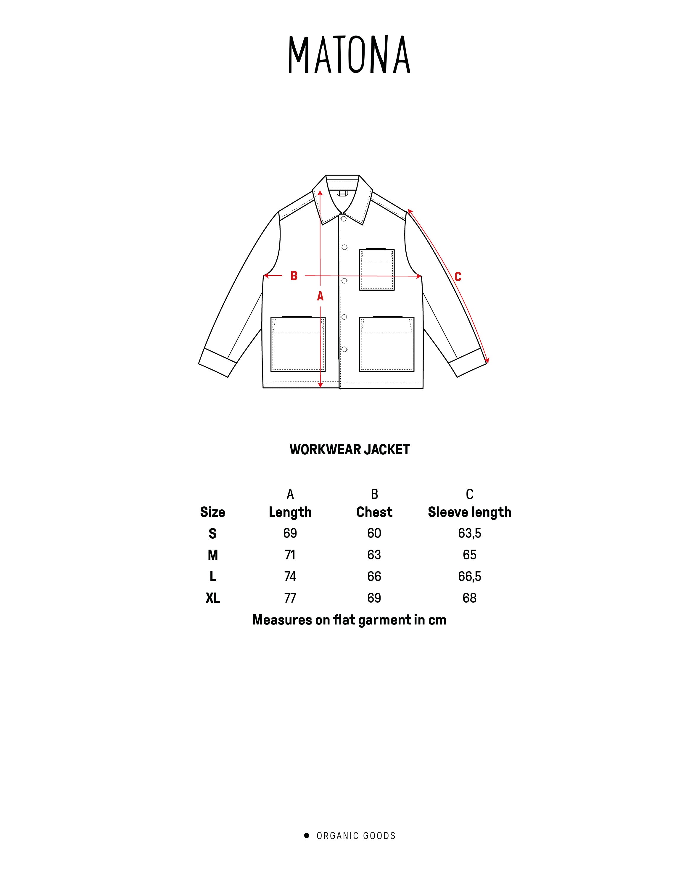 Corduroy Workwear Jacket black