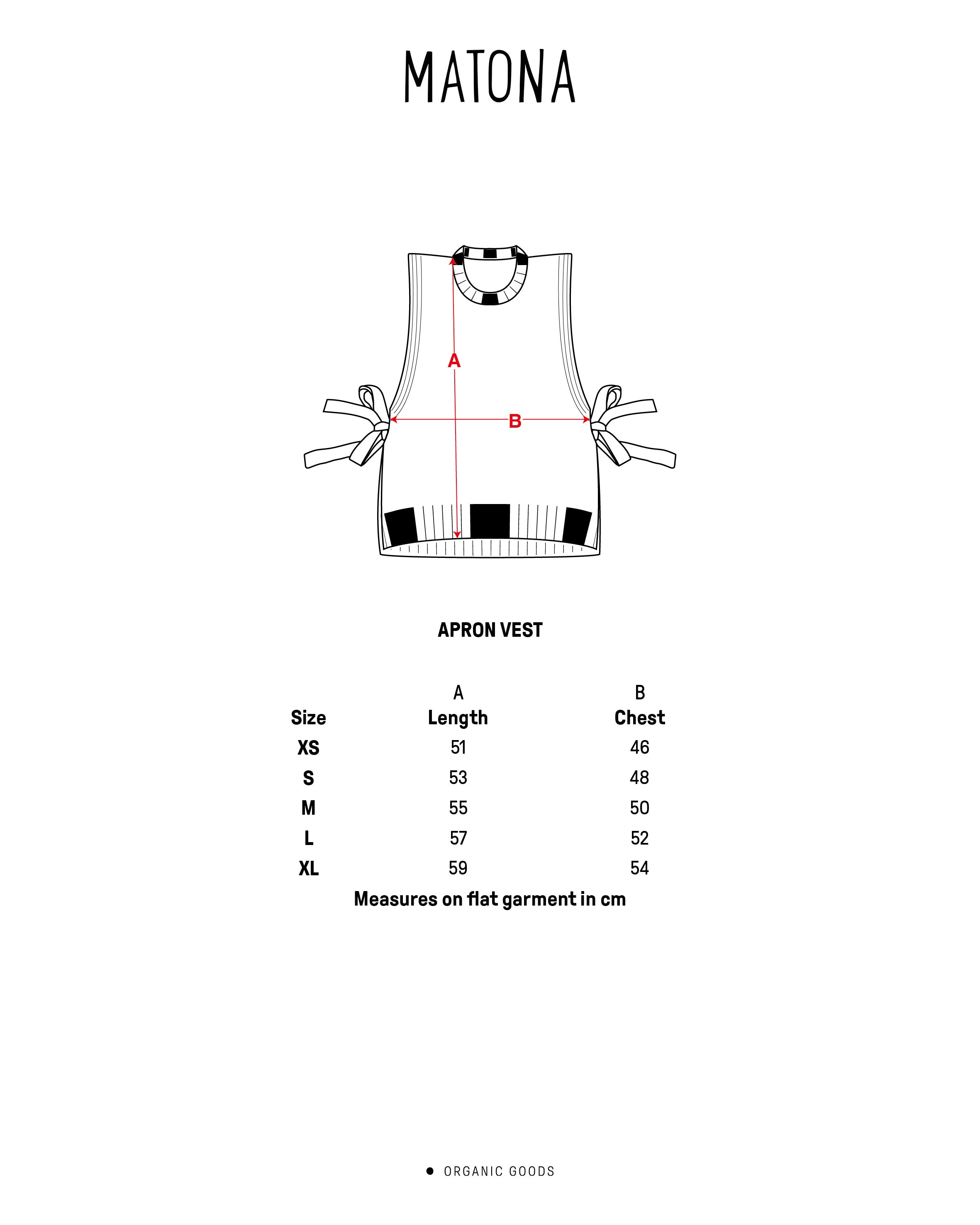 Apron Vest poppy