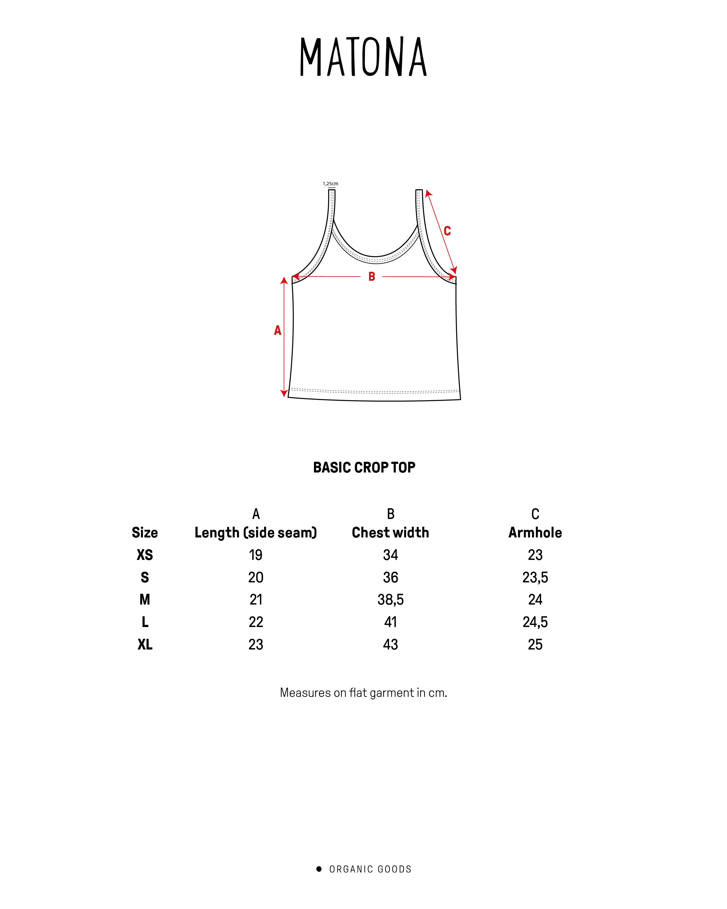 Basic Crop Top petrol
