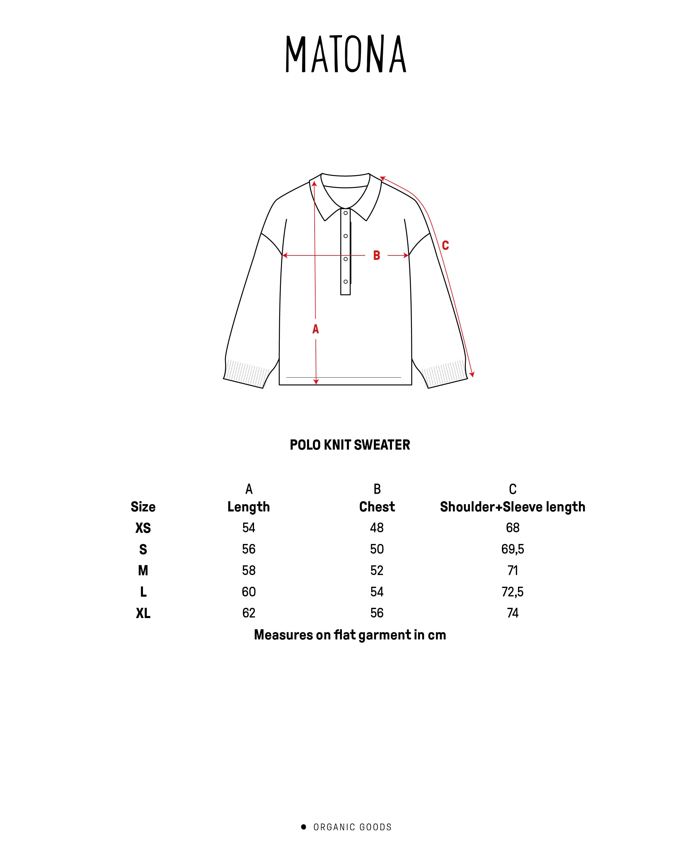 Polo Knit Sweater copper