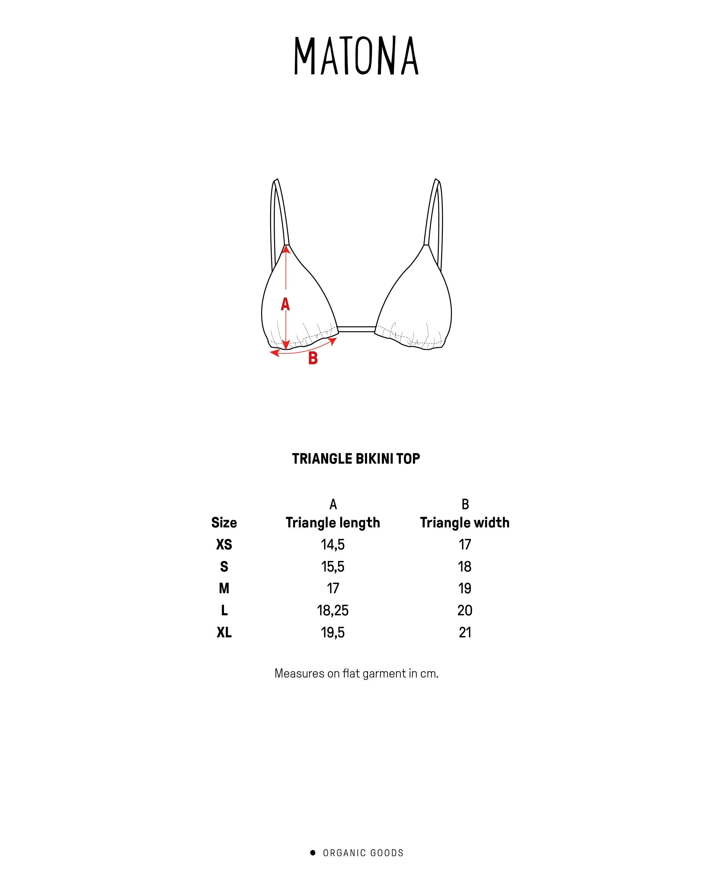 Triangle Bikini Top lilac