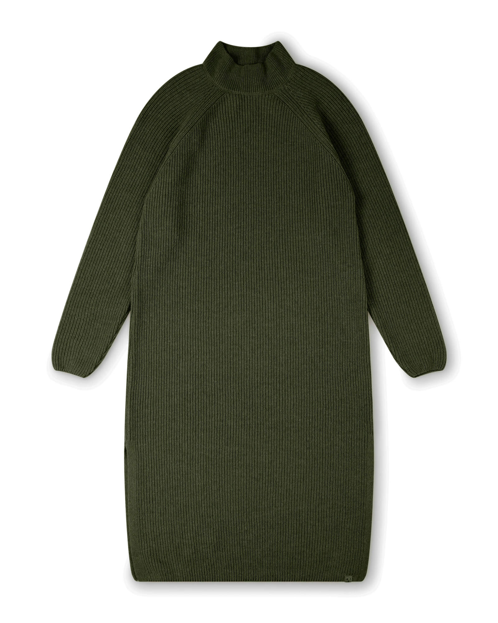 Knit Dress loden green