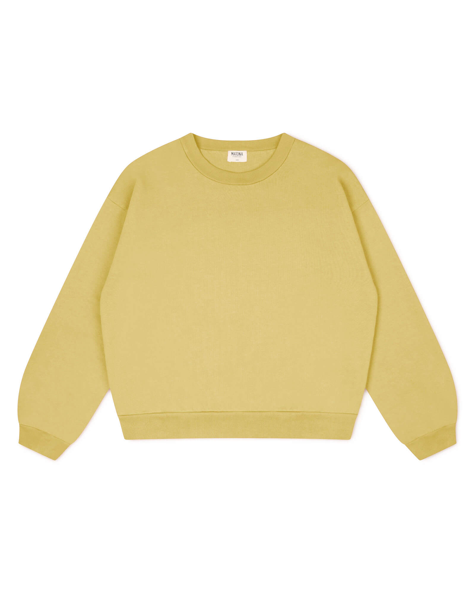 Be the light online yellow sweatshirt