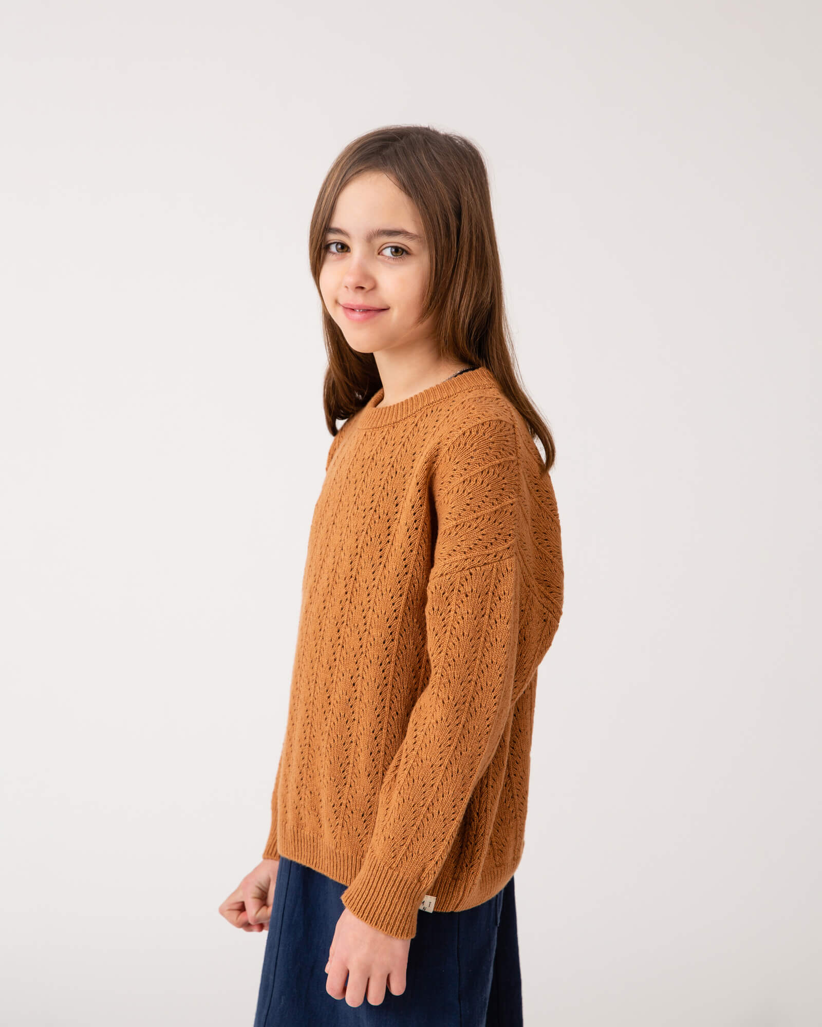 Lace Sweater ochre