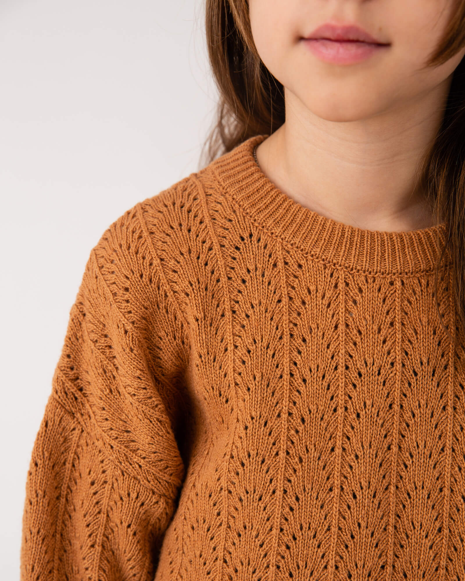 Lace Sweater ochre