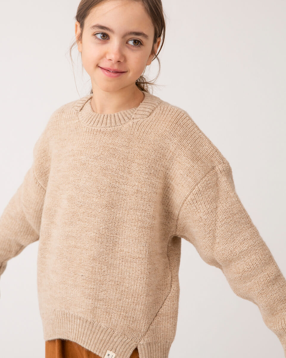 Natural Luxe Sweater camel