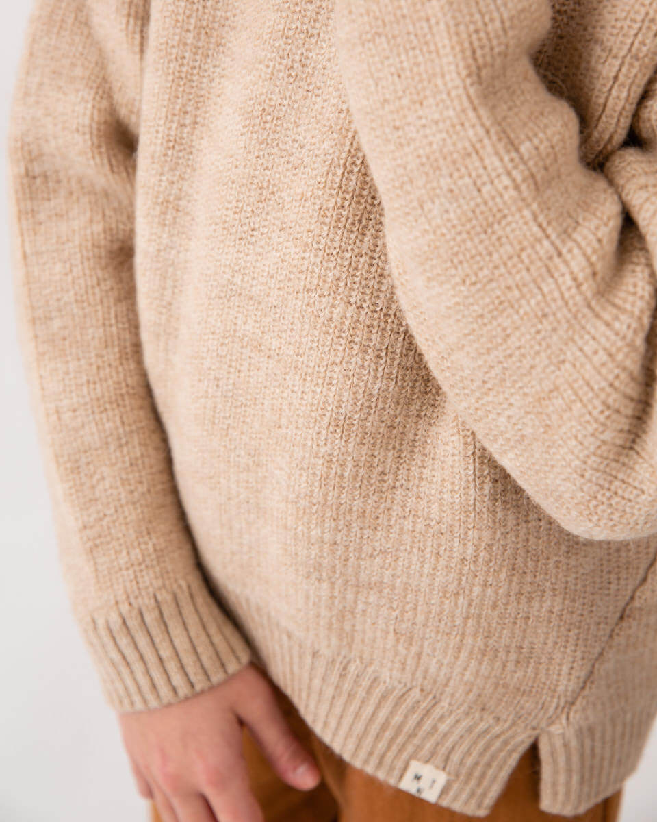 Natural Luxe Sweater camel