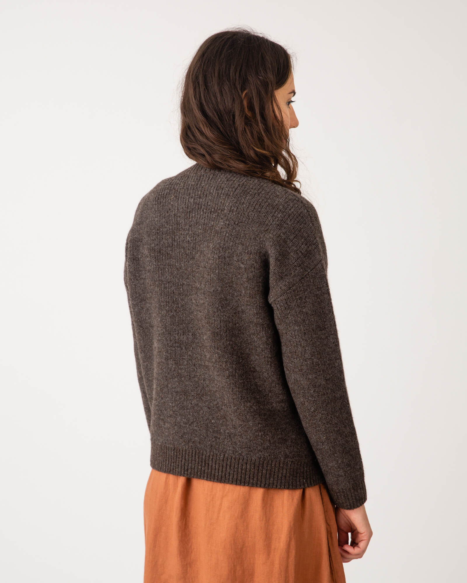 Undyed Sweater vulcano