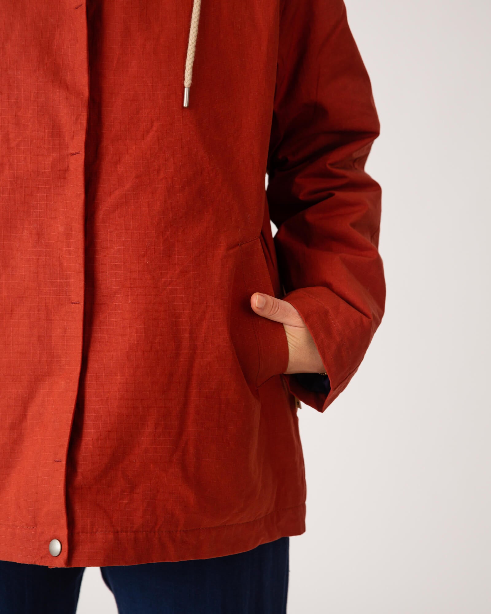 Waxed Cotton Jacket brick