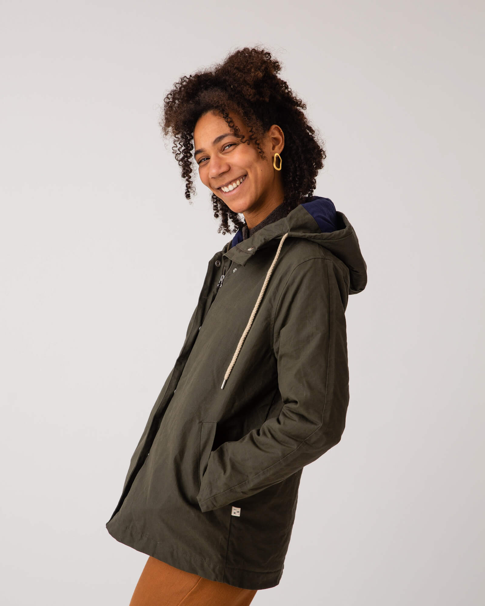 Womens waxed cheap cotton jacket