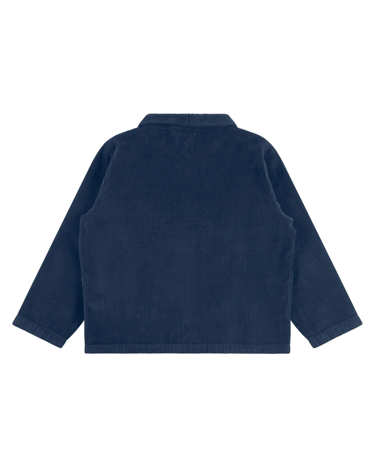 Boxy Corduroy Jacket anchor blue