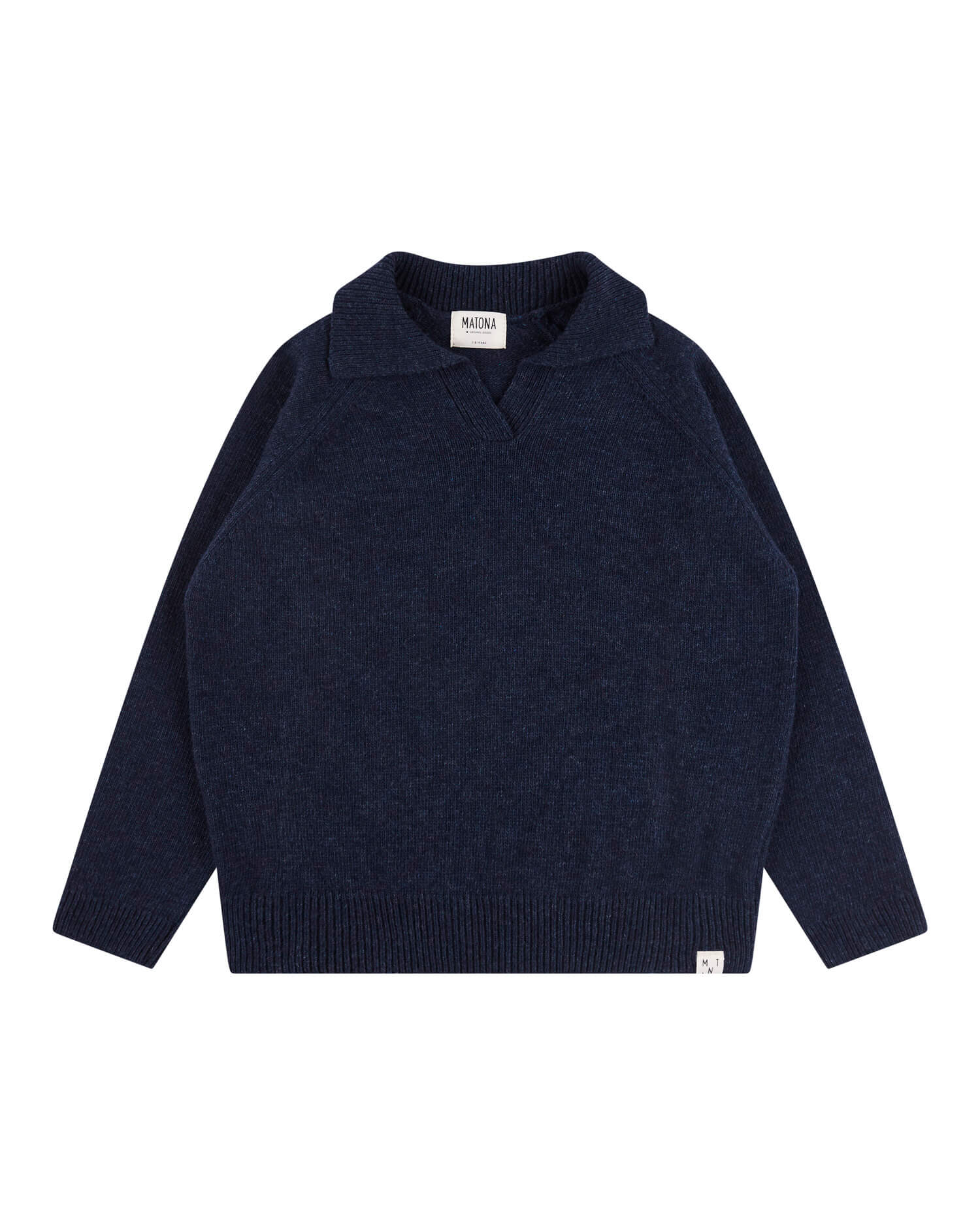 Collared Jumper navy