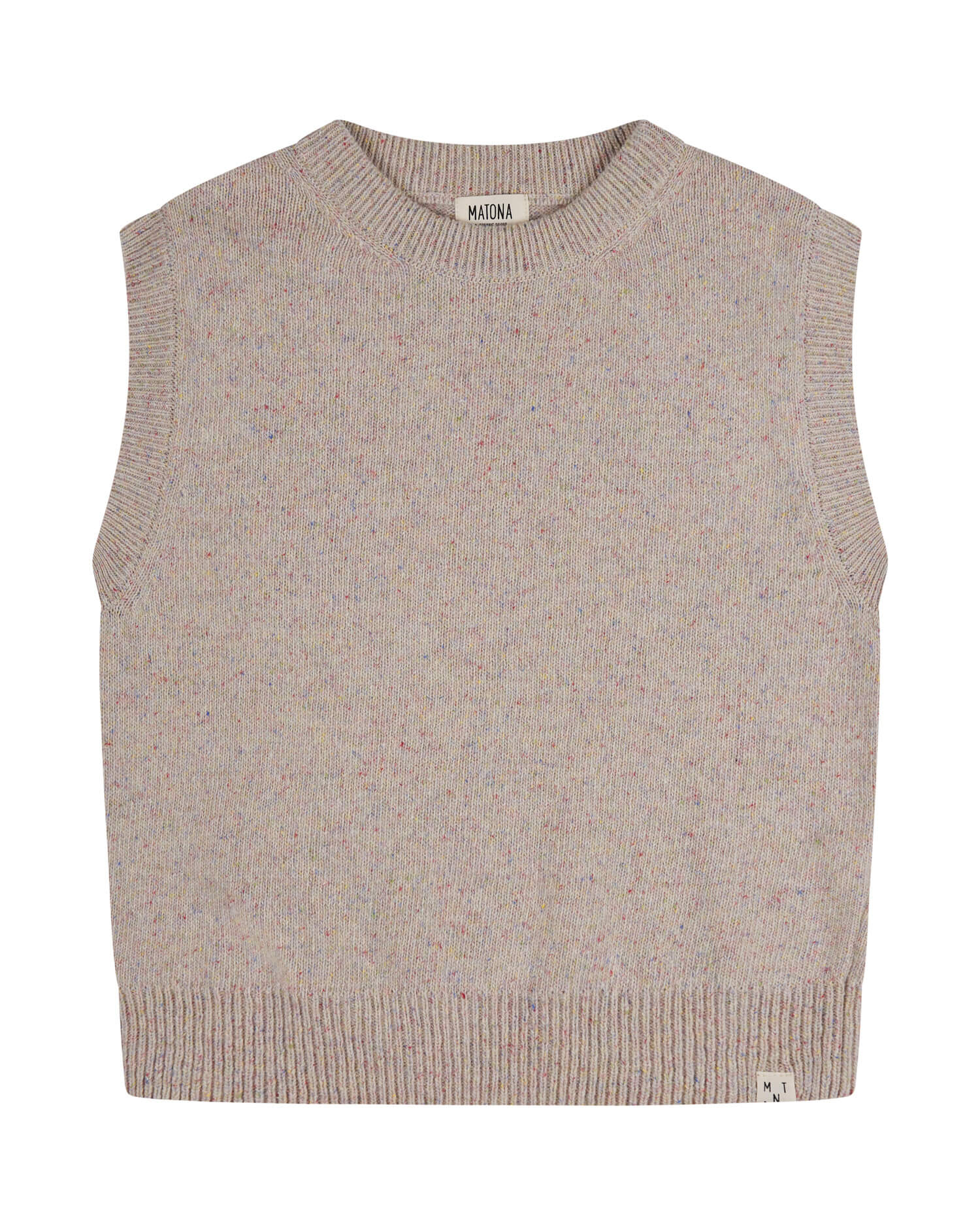 Knit Vest konfetti