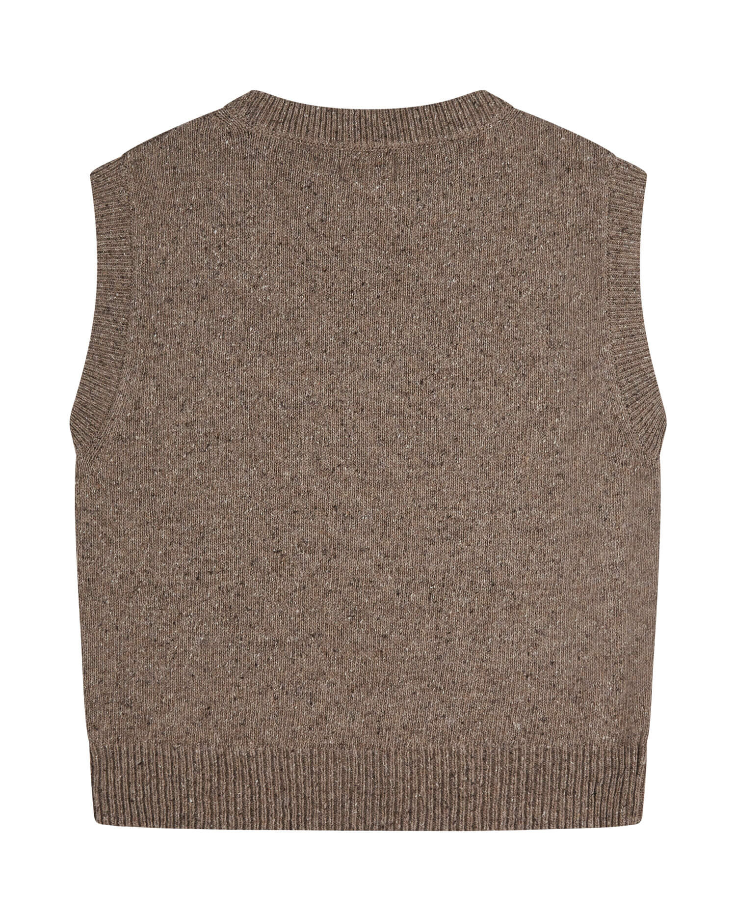 Knit Vest pebble