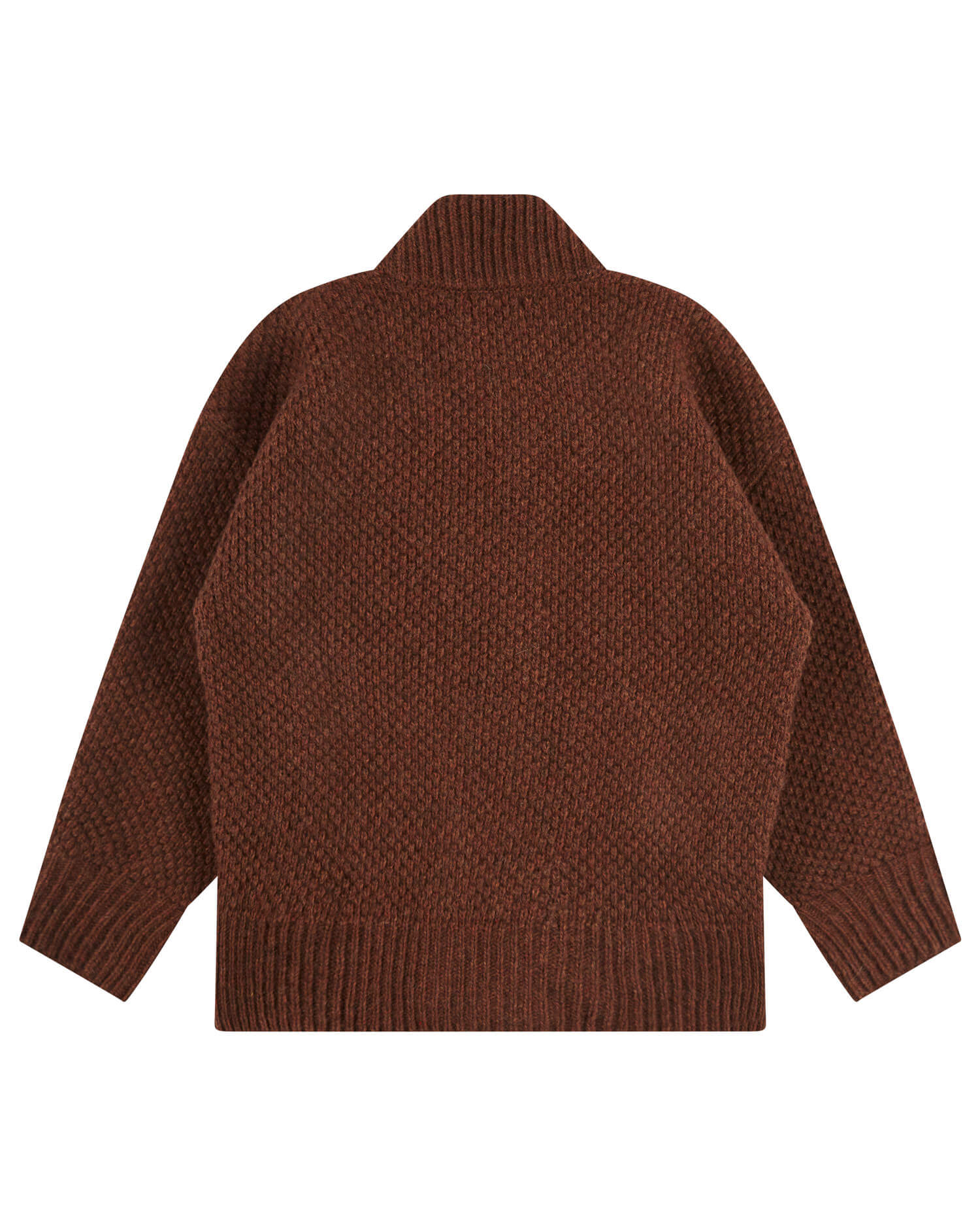 Wool Bomber Jacket chestnut