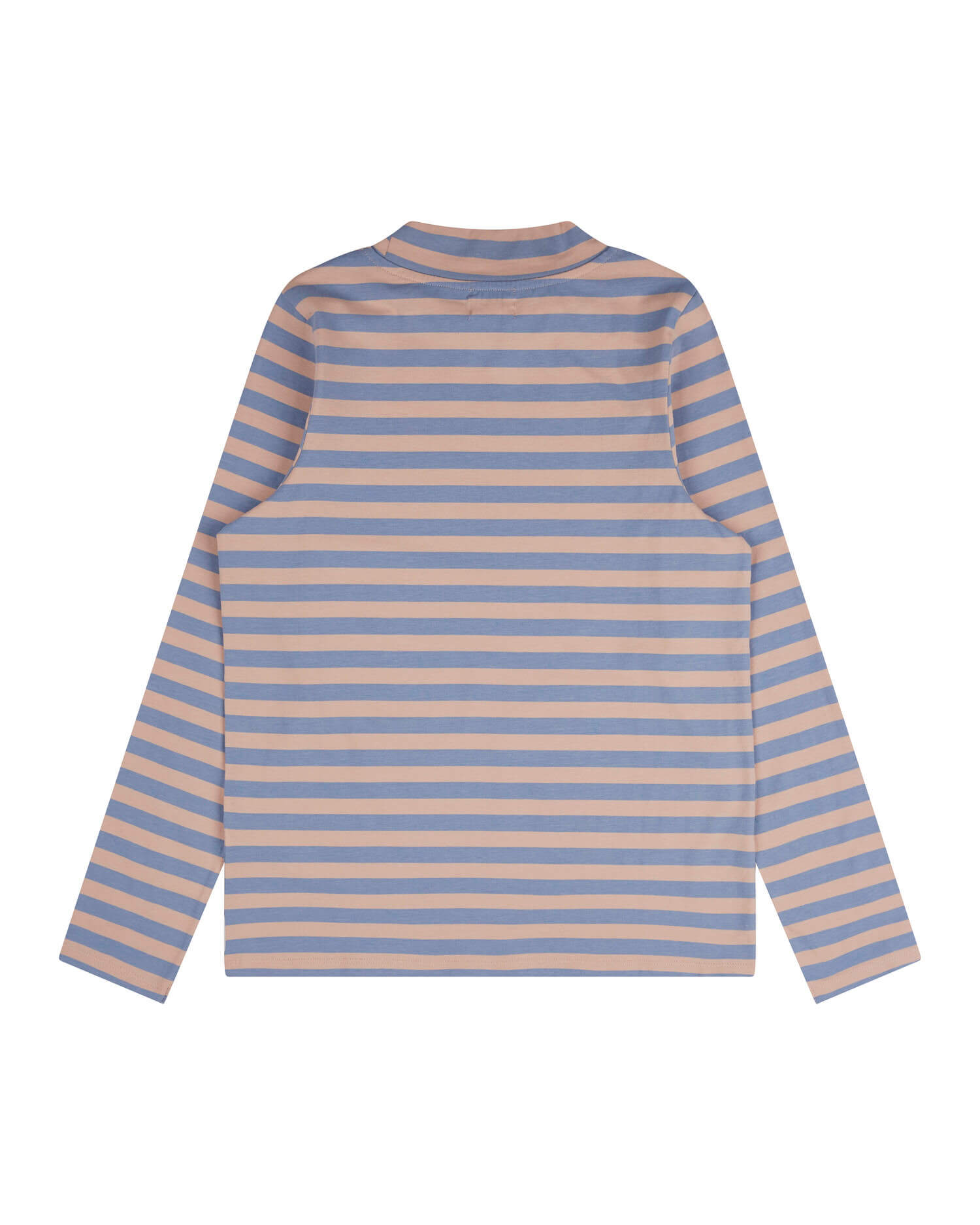 Collared Longsleeve rose-blue