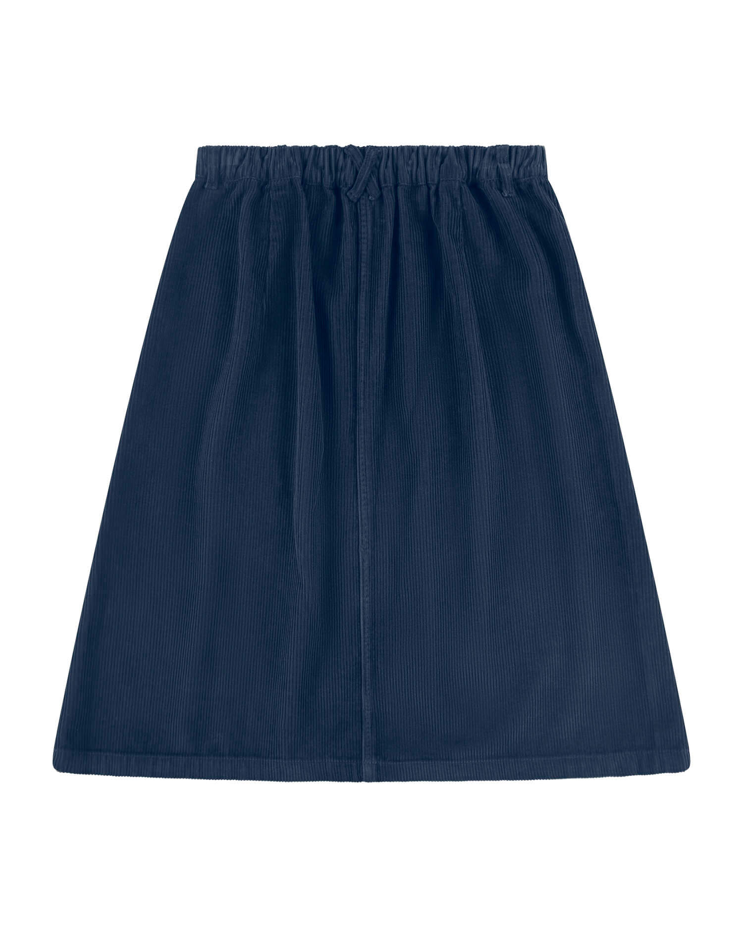 Flared Corduroy Skirt anchor blue