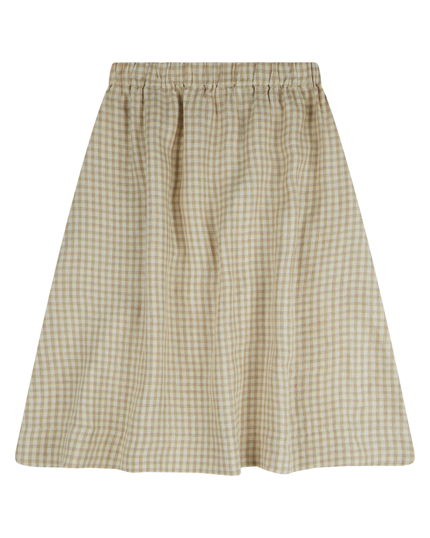 Midi Skirt dijon check