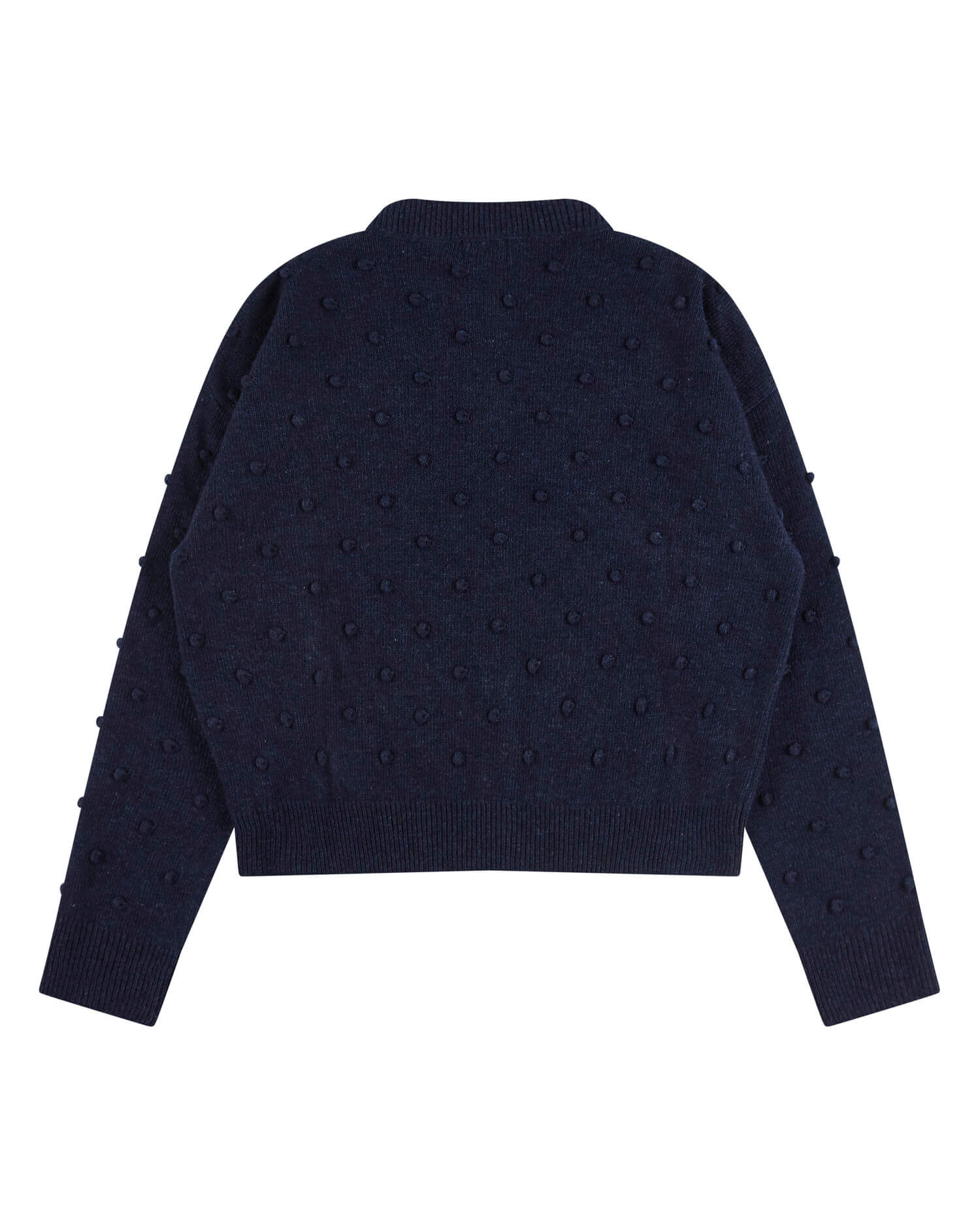 Popcorn Cardigan navy