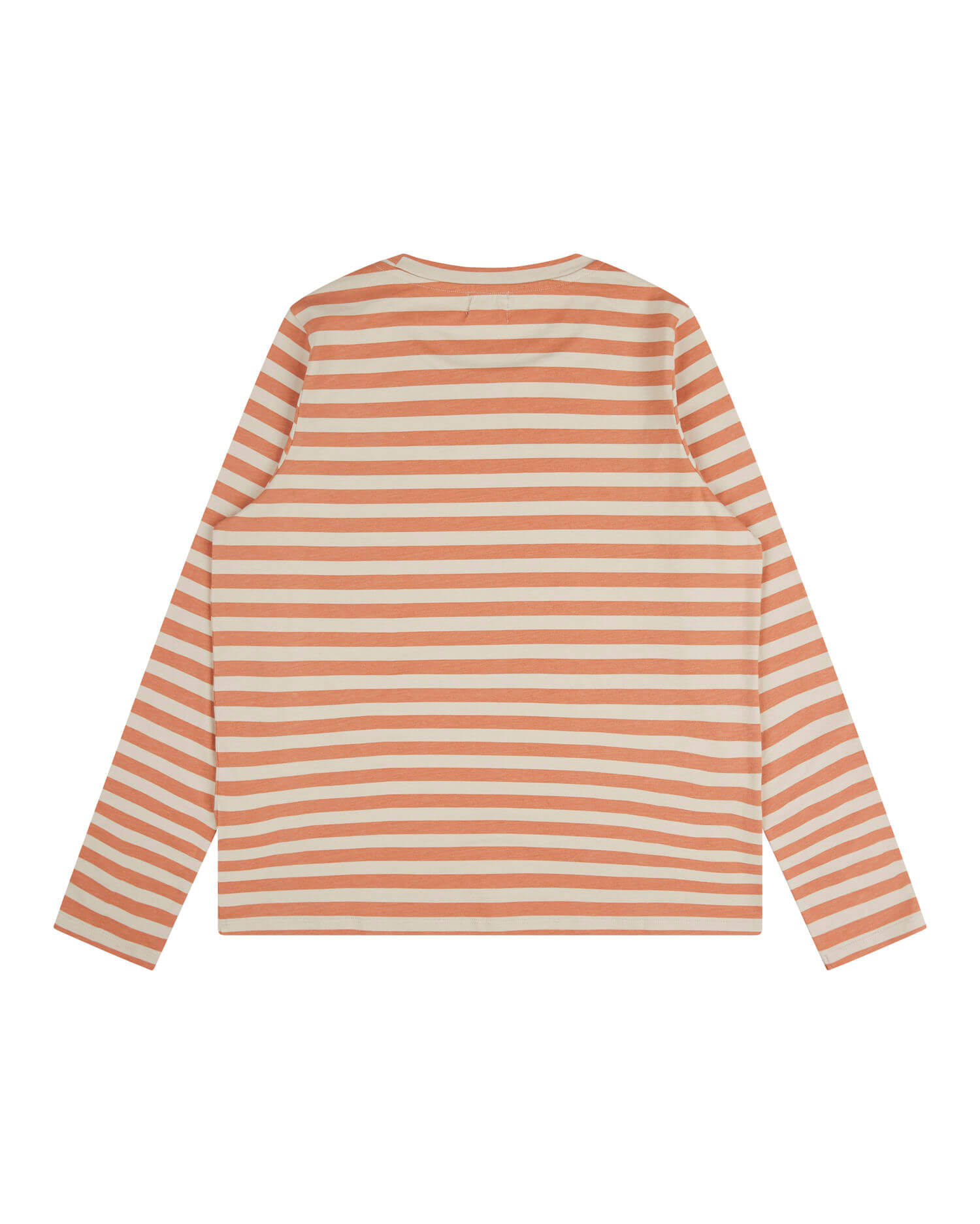 Round Neck Longsleeve oyster-caramel