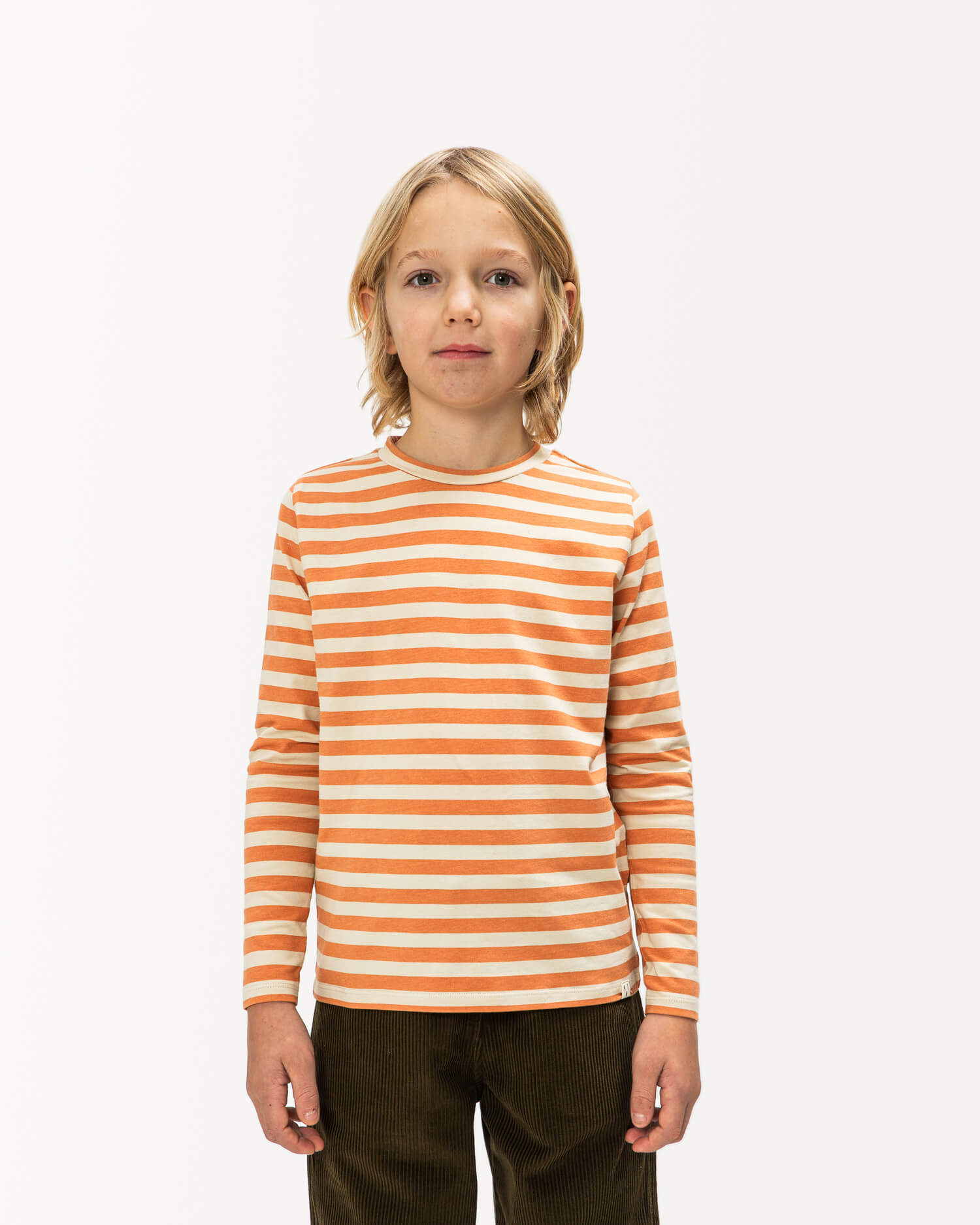 Longsleeve Tee oyster-caramel