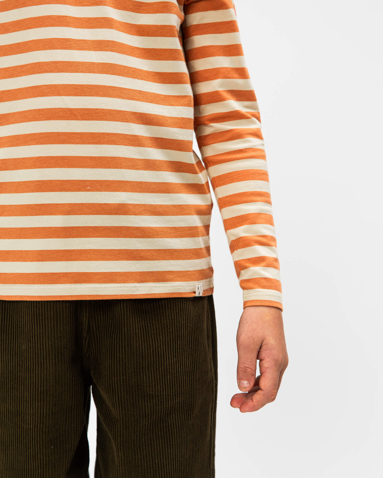 Longsleeve Tee oyster-caramel